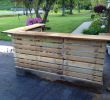 Upcycling Ideen Garten Luxus Bar Made From Upcycled Pallets and 200 Year Old Barn Wood
