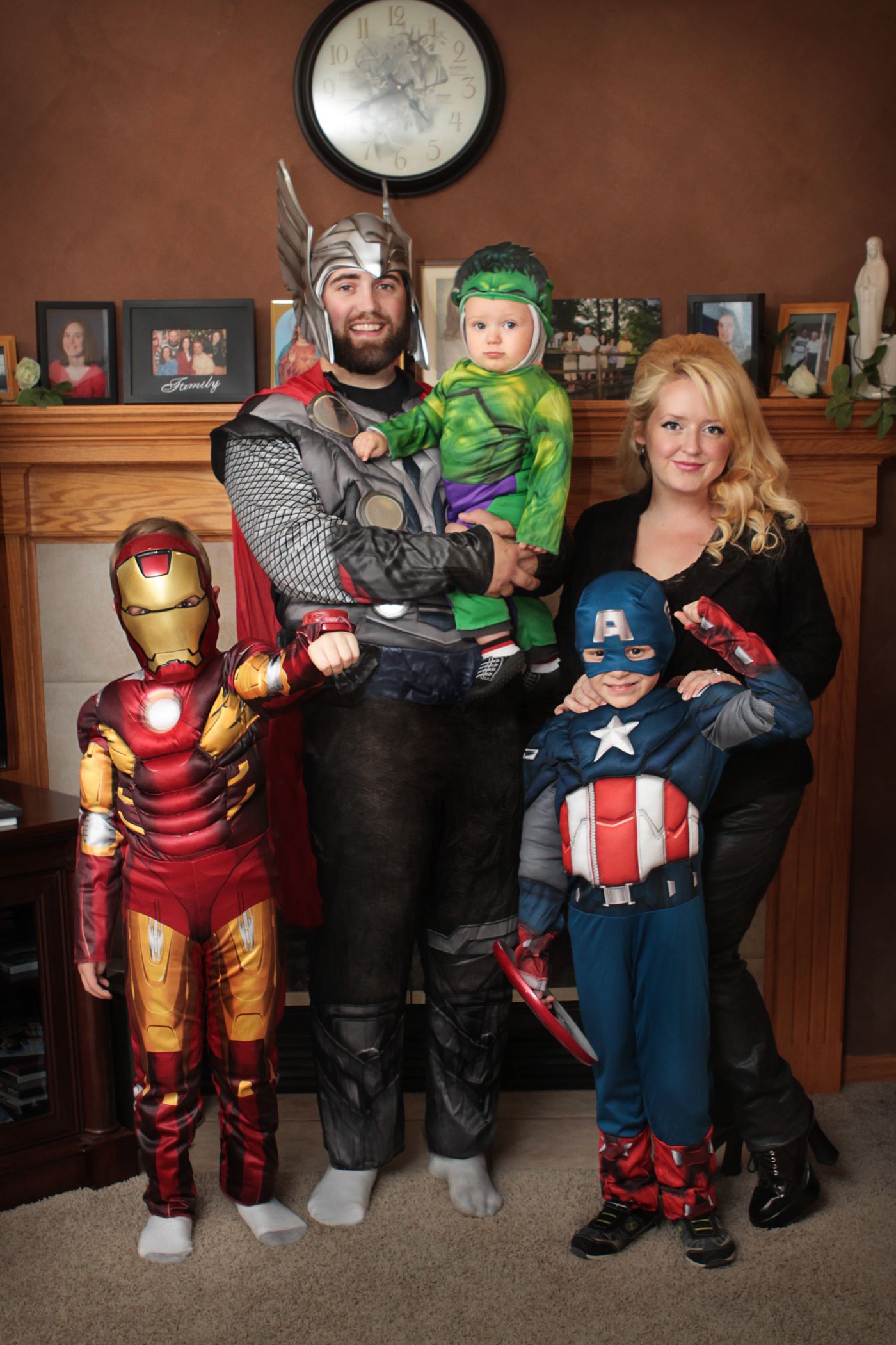 Verkleidung Halloween Kinder Einzigartig Avengers Halloween Family Eh Maybe Perhaps We