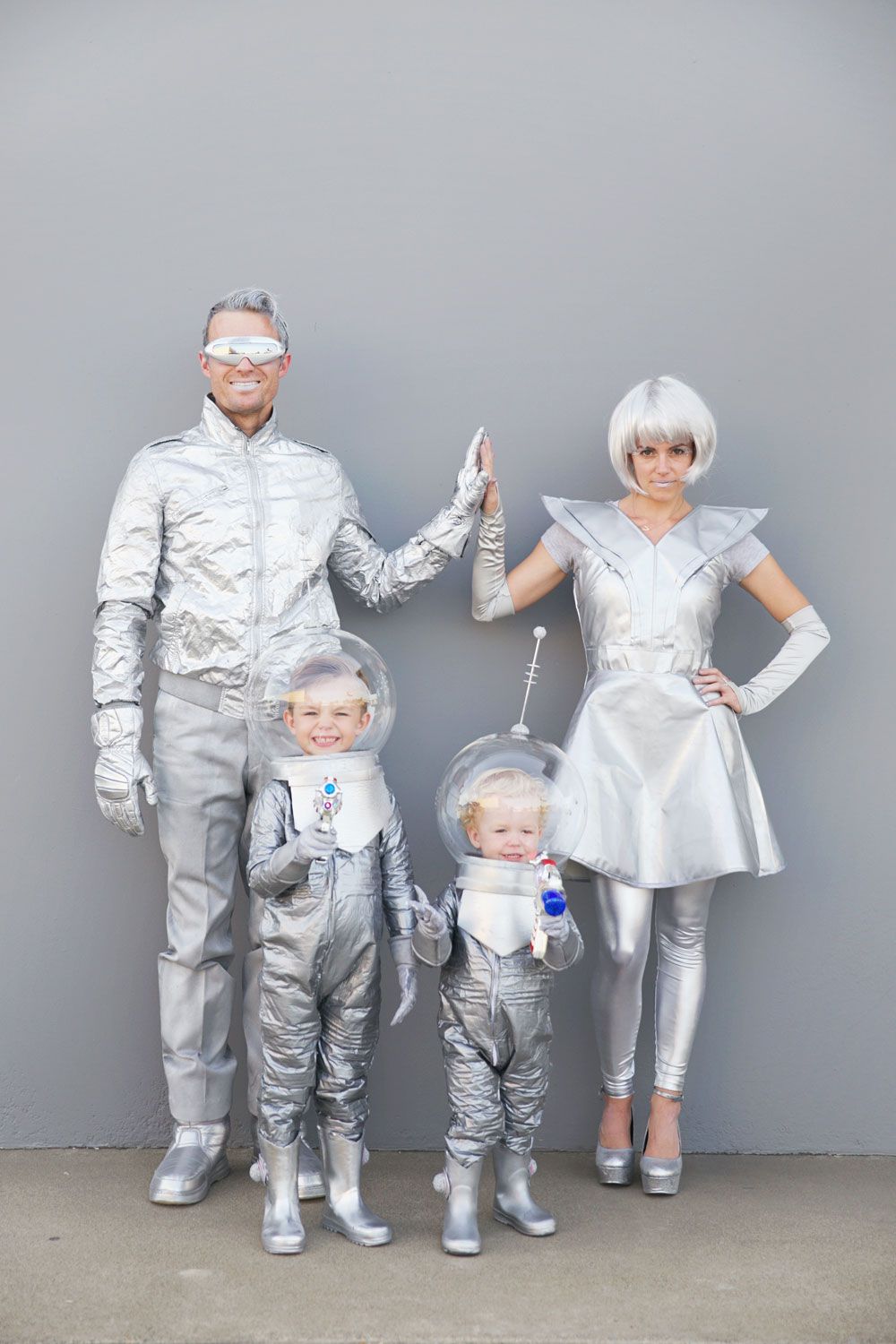Verkleidung Halloween Kinder Schön Diy Space Family Costumes Kostüme