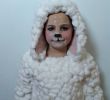 Verkleidung Halloween Kinder Schön Halloween Lamb Sheep Facepaint
