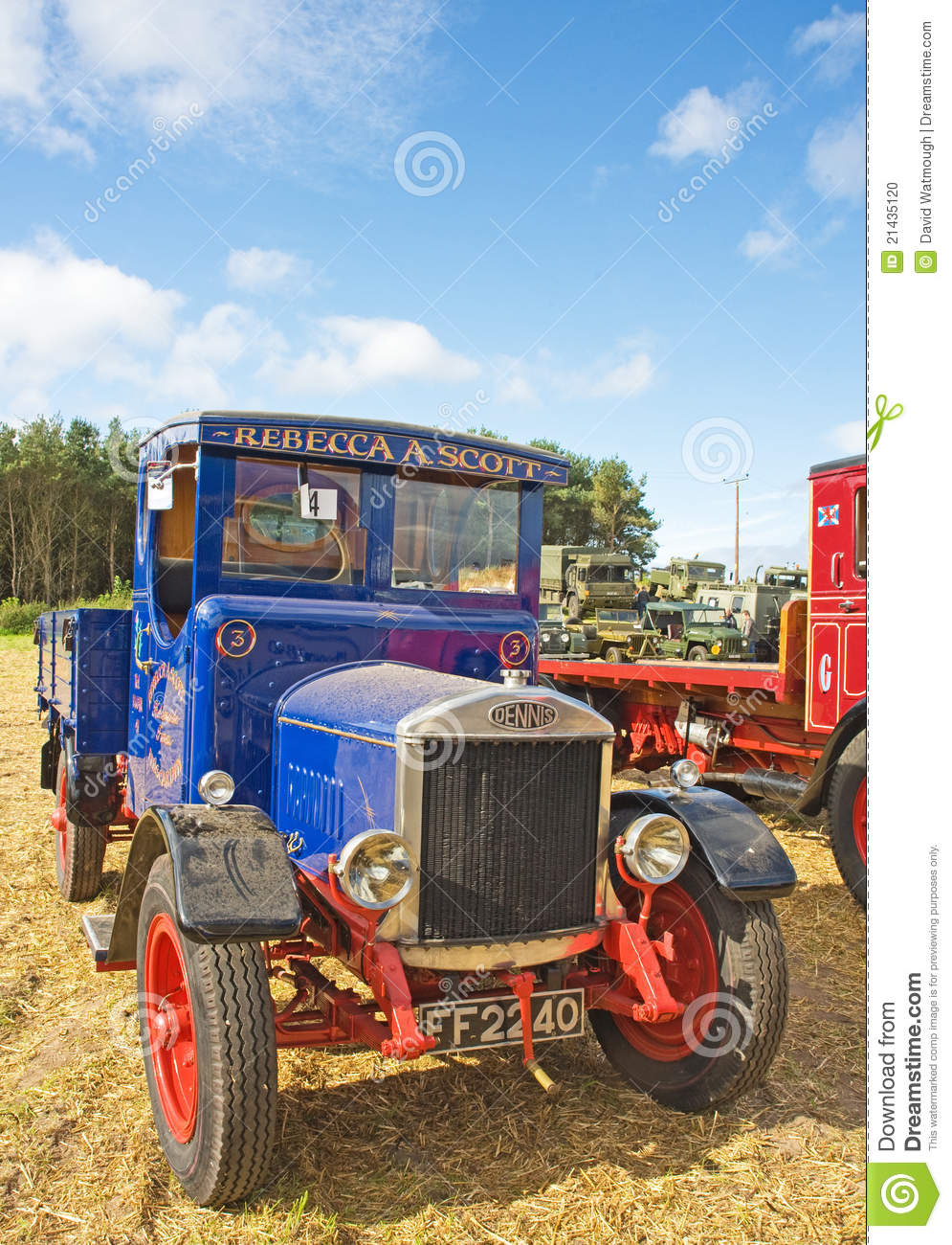 vintage lorry roseisle rally