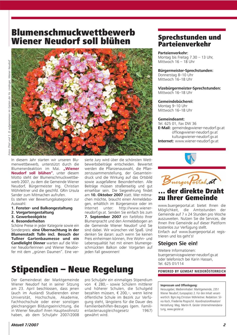 Vorgartengestaltung Bilder Frisch Wiener Neudorf Aktuell Ausgabe 7 Pdf Kostenfreier Download