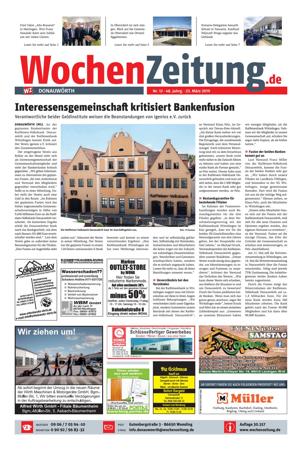 Vorgartengestaltung Modern Best Of Wochenzeitung Donauwörth Kw 12 19 by Wochenzeitung