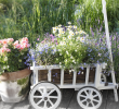 Wagenrad Deko Garten Inspirierend Vintage Garten Bollerwagen Mit Blumen Bepflanzen