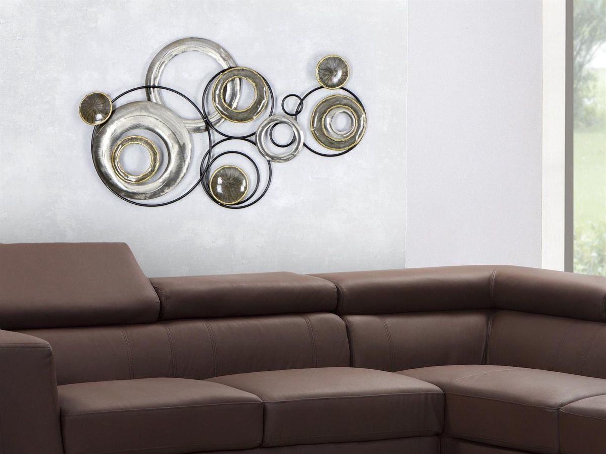 Wanddeko Draußen Neu Metall Wanddeko Design Art Ii 78cm Wanddeko Wohnzimmer Wan