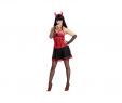 WeiÃŸes Kleid Halloween Inspirierend Damen Kleid Halloween Teufel Schauriges Teufelskostüm