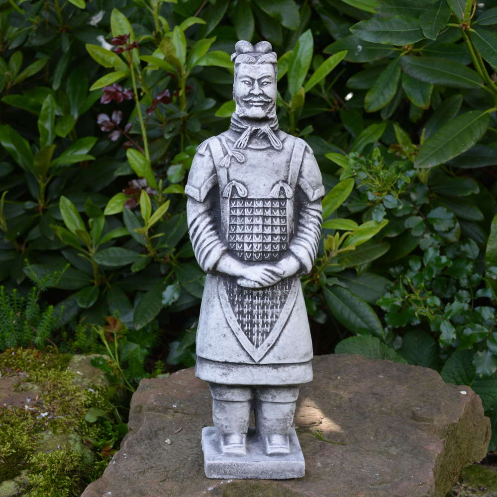 Www Gartendeko De Elegant Chinese Terracotta Warrior Motive Ii Gartendekopara S