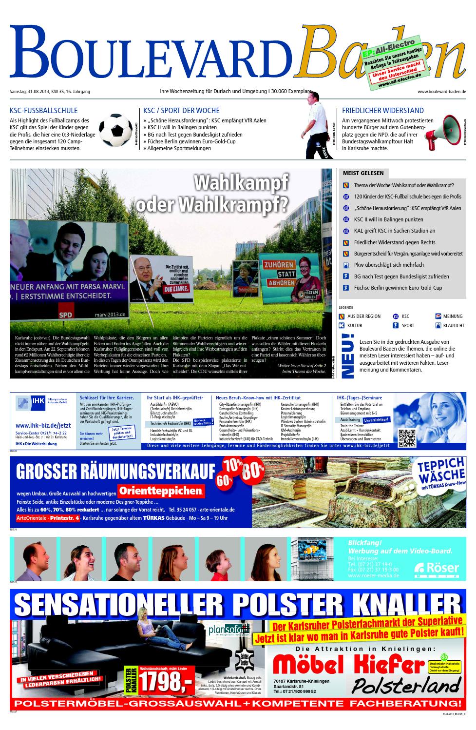 Zaunhocker Selber Machen Neu Boulevard Baden Ausgabe Durlach Kw 36 2013 by Röser Media
