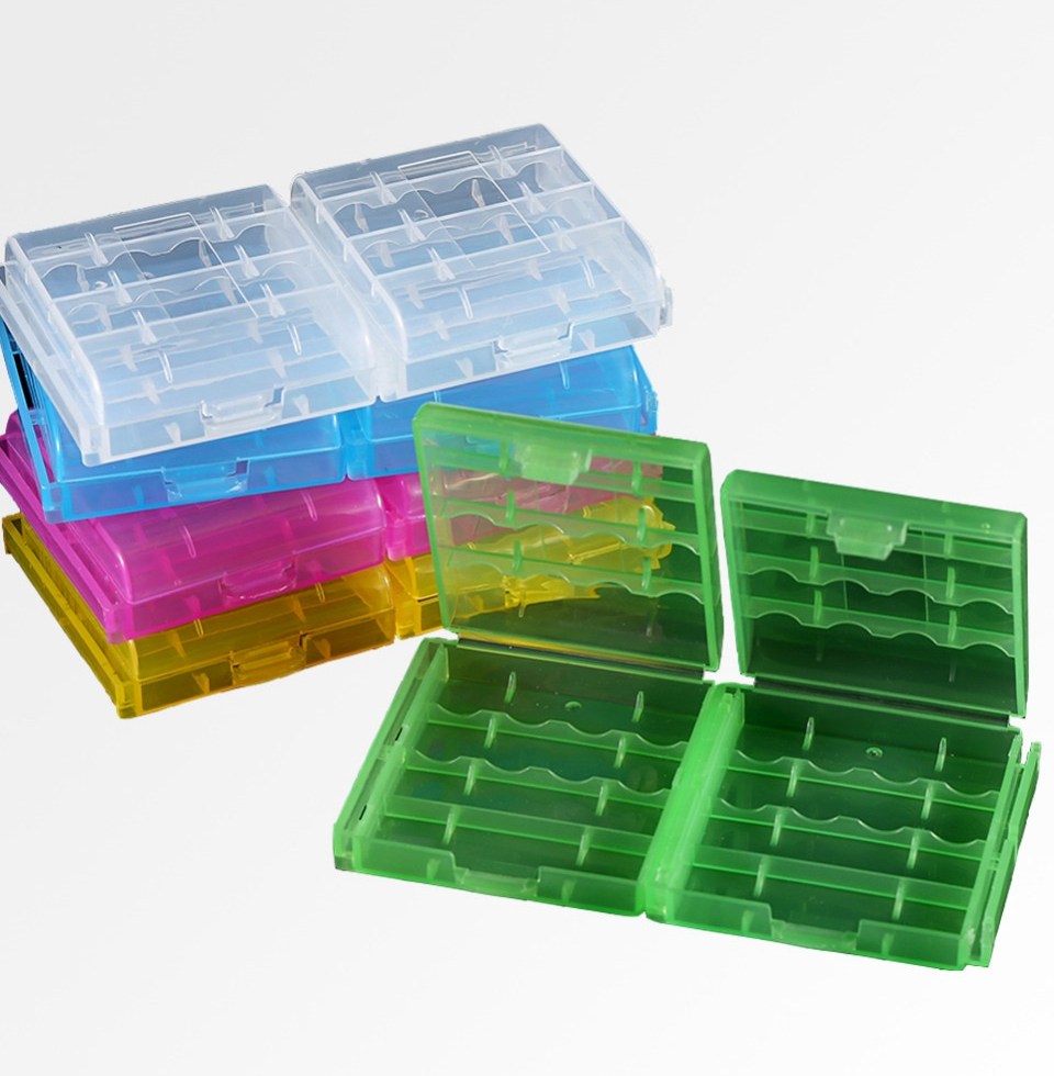 10boxes lot Plastic font b Battery b font Holder font b Box b font Organizer Container