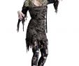 Zombie KostÃ¼me Damen Elegant Zombie Frau Halloween Damenkostüm Grau Schwarz Günstige