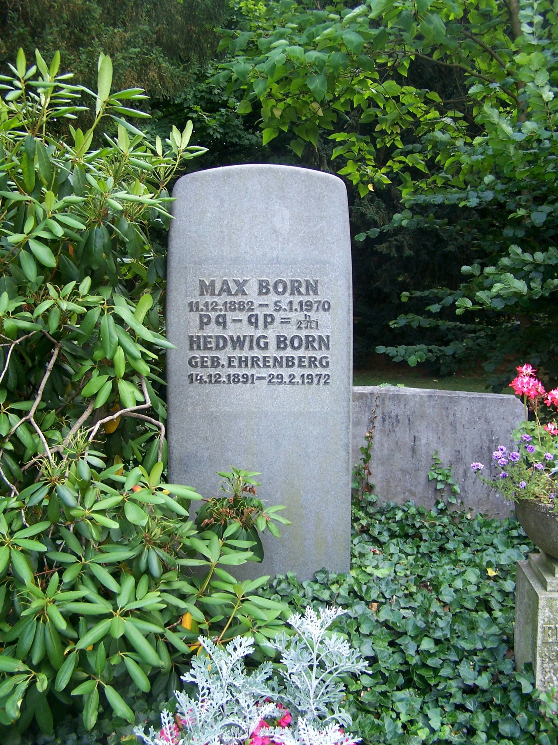 Bad Langensalza Japanischer Garten Schön File Göttingen Stadtfriedhof Grab Max Born Jpg Wikimedia