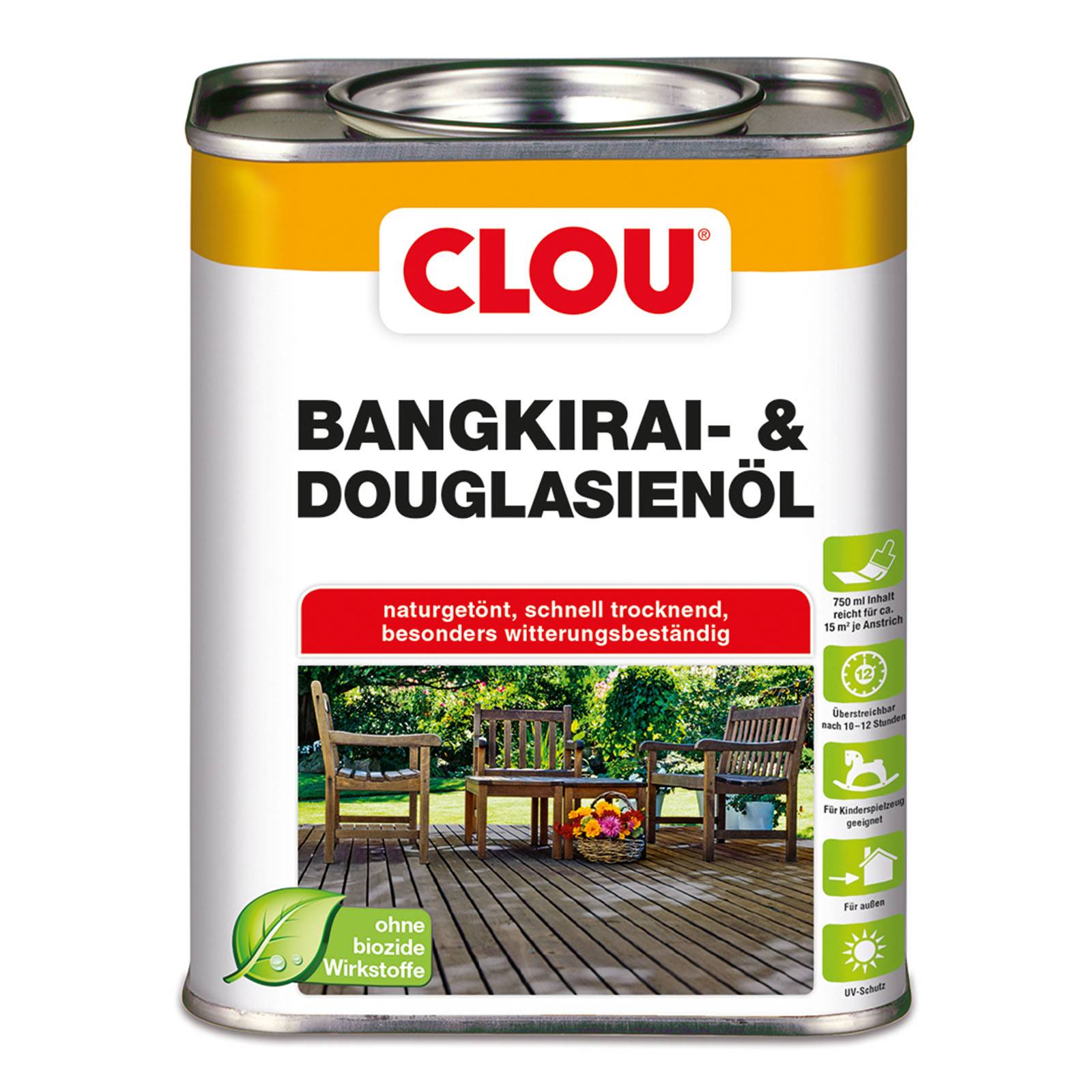 Bankirai Holz Reinigen Elegant Clou Bangkirai amp Douglasien l 0 75 Liter 