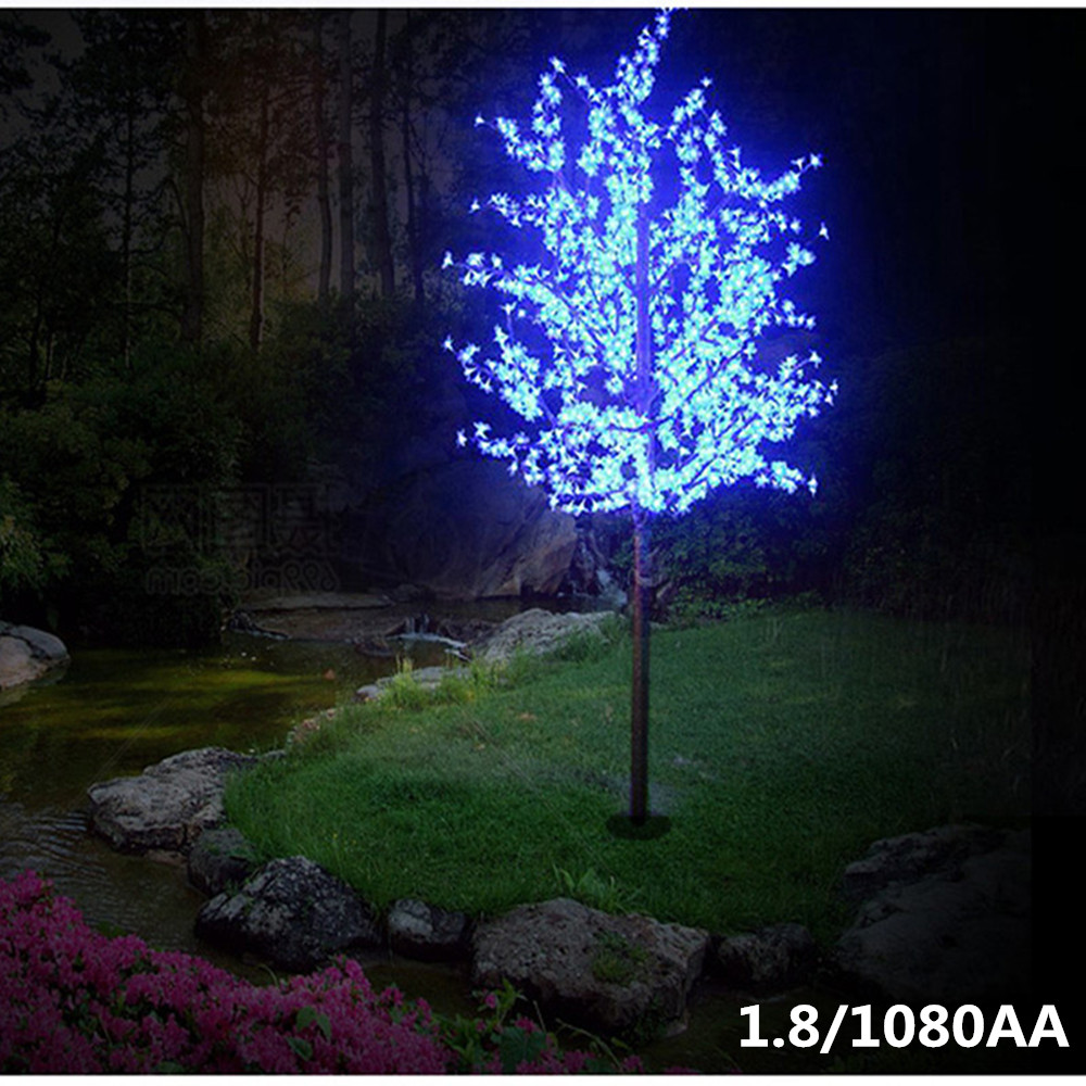 Baumstamm Dekorieren Luxus 2019 Led Kirschblüten Baum Licht 864pcs Led Lampen 1 8 M Höhe 110 220vac Sieben Farben Für Option Regenschutz Außenanwendung Drop Shipping