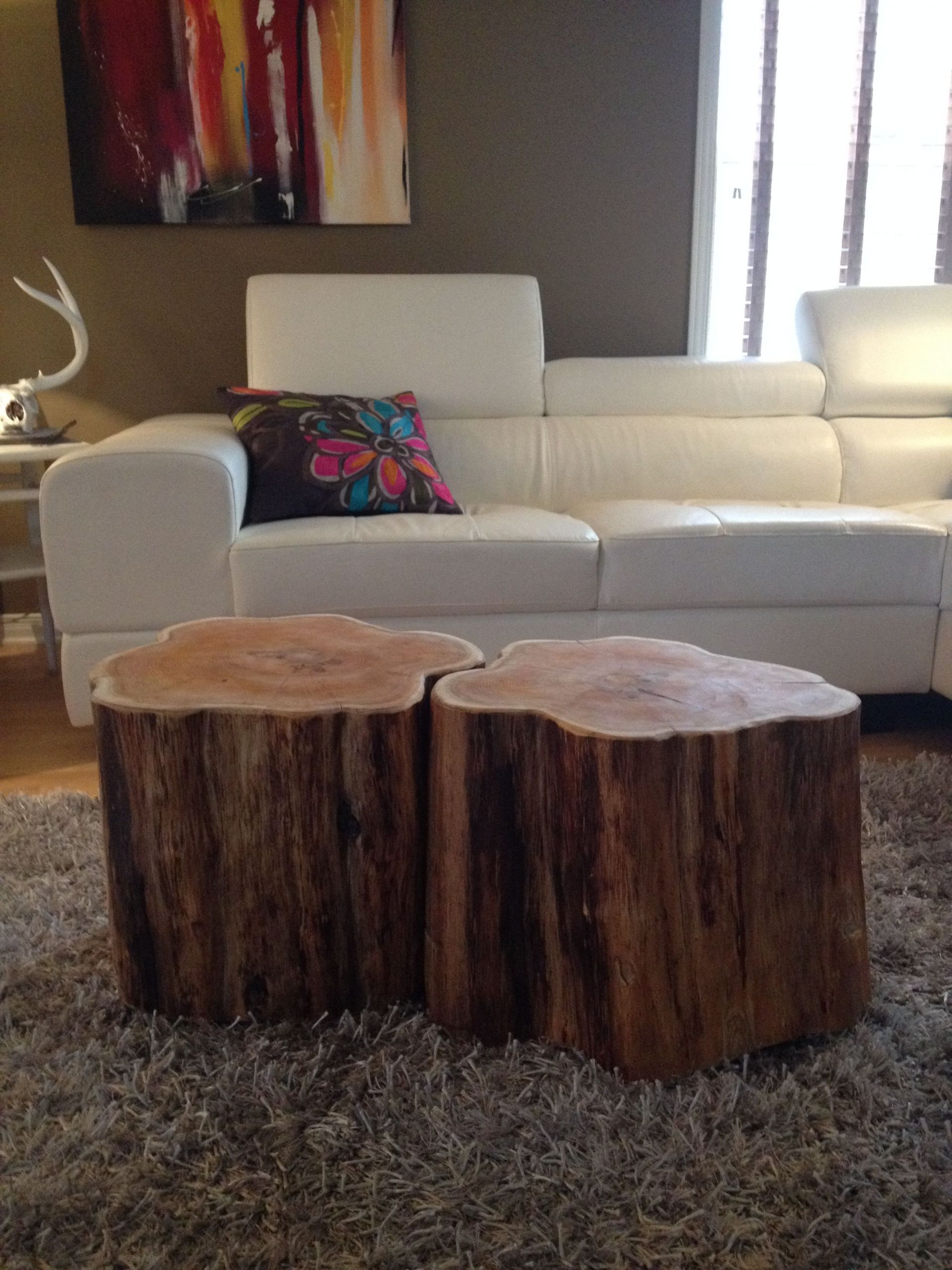 Baumstumpf Deko Luxus Stump Coffee Tables Serenitystumps Tree Trunk Tables