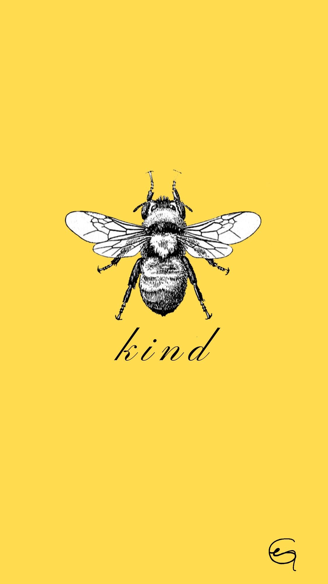 Bienen Im Garten Elegant Yellow Bee Wallpaper Background Yellowaesthetic Bee Quote