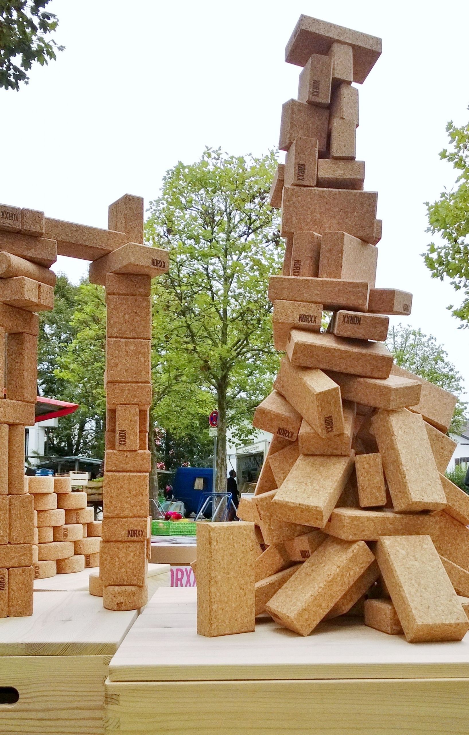 Bienenstock Im Garten Elegant Korxx Outdoor Play Cork Building Blocks