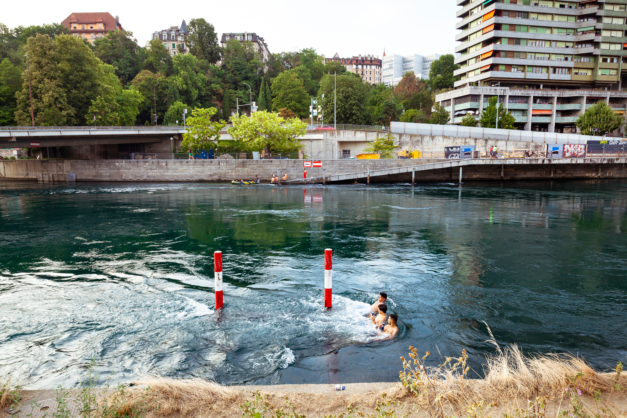 Botanischer Garten Basel Frisch the City Passes by Swim City Exhibition In Basel Detail