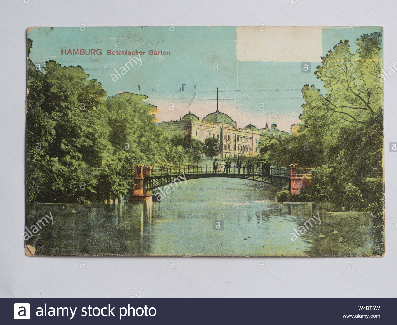 Botanischer Garten Hamburg Elegant Vintage Postcard Germany Stock S & Vintage Postcard