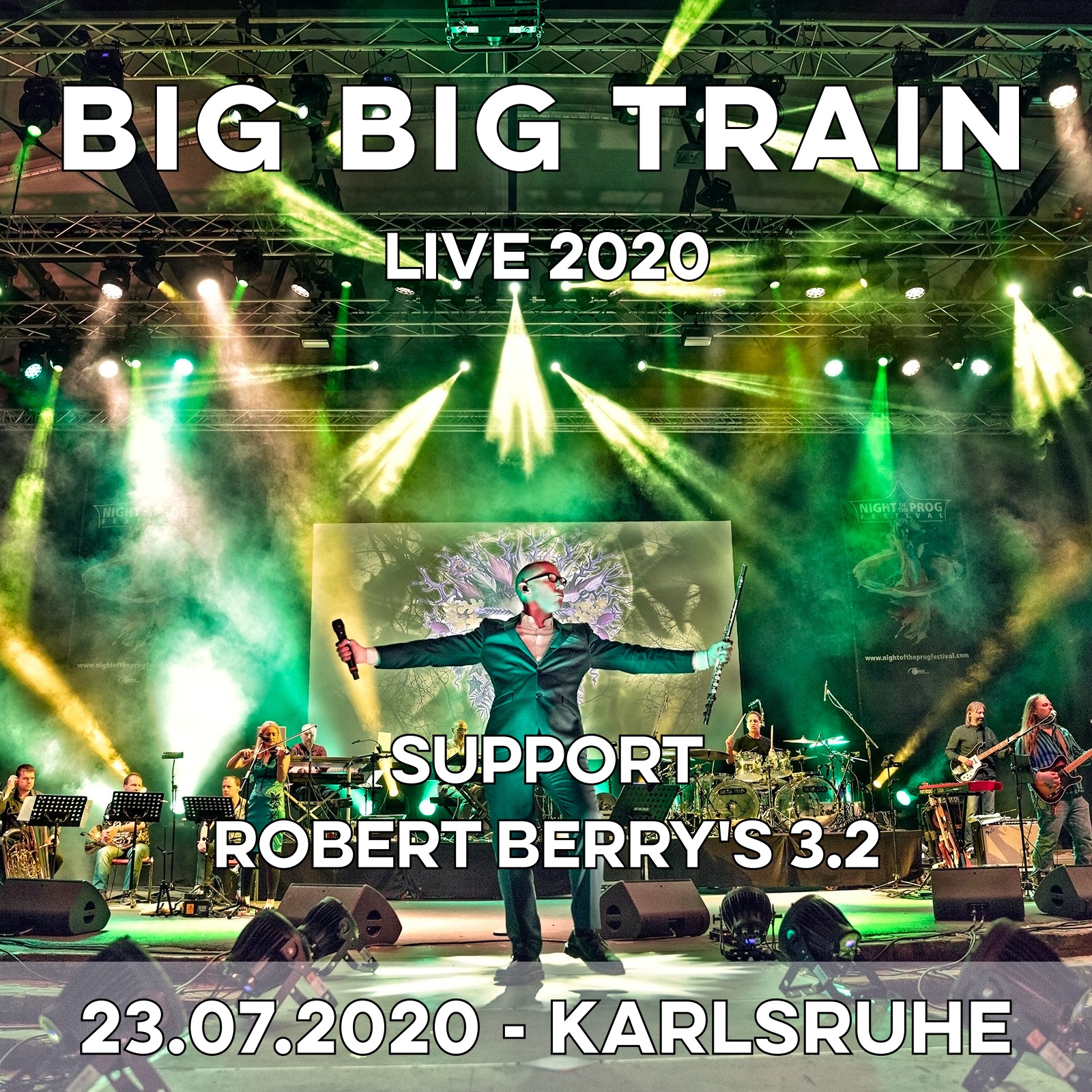 Botanischer Garten Karlsruhe Neu 23 07 2020 Karlsruhe Konzerthaus Big Big Train