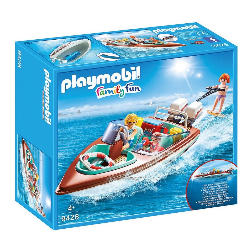 playmobil 9428 motorboot mit unterwassermotor