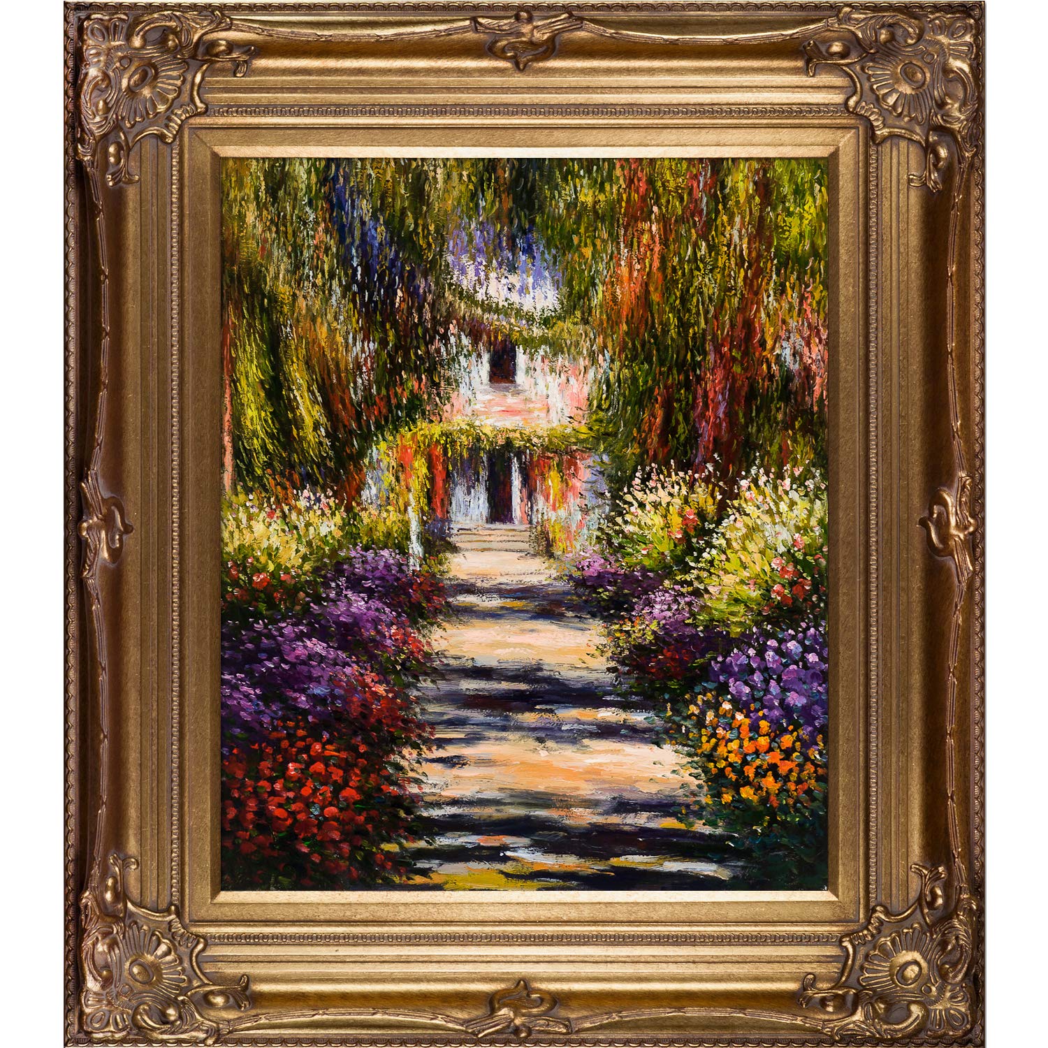 Claude Monet Garten Neu Overstockart Mon858 Fr 801g20x24 Garden Path at Giverny