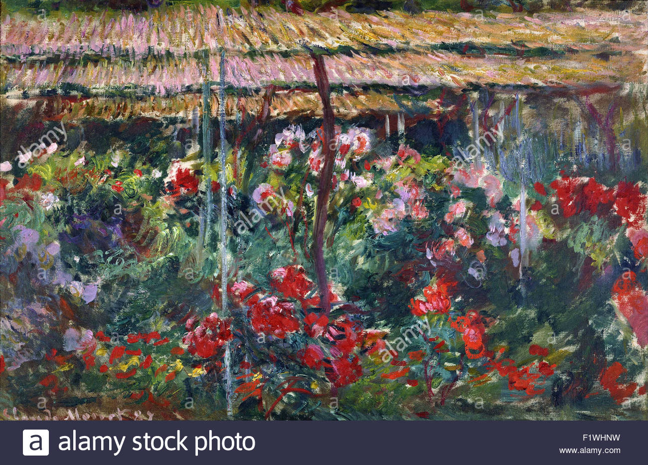 Claude Monet Garten Schön Claude Monet Garden Painting Stock S & Claude Monet