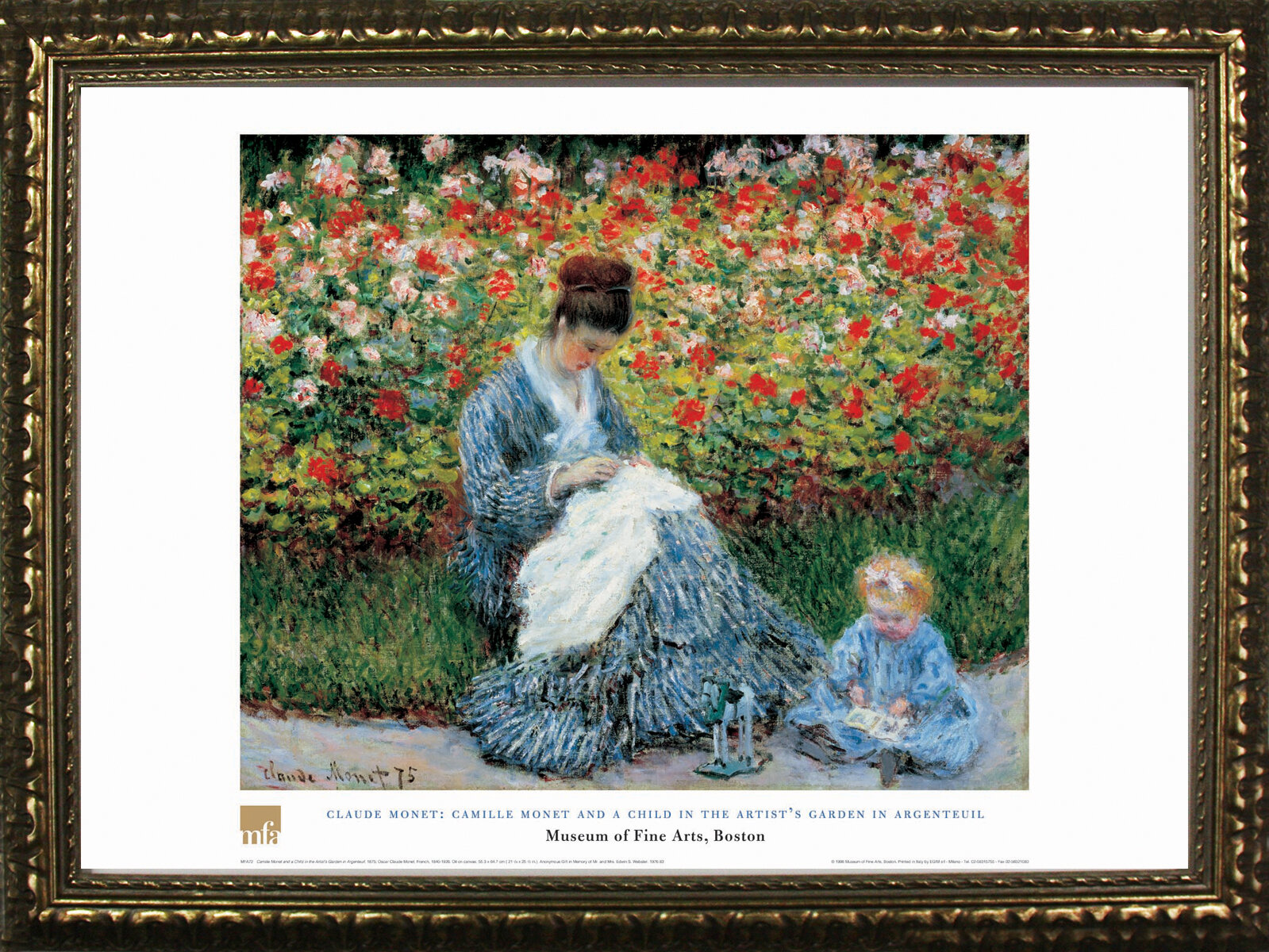 Claude Monet Garten Schön Garden by Claude Monet Graphic Art On Wrapped Canvas by Buy