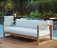 Couch Garten Inspirierend Upland Outdoor Teak sofa by Modway