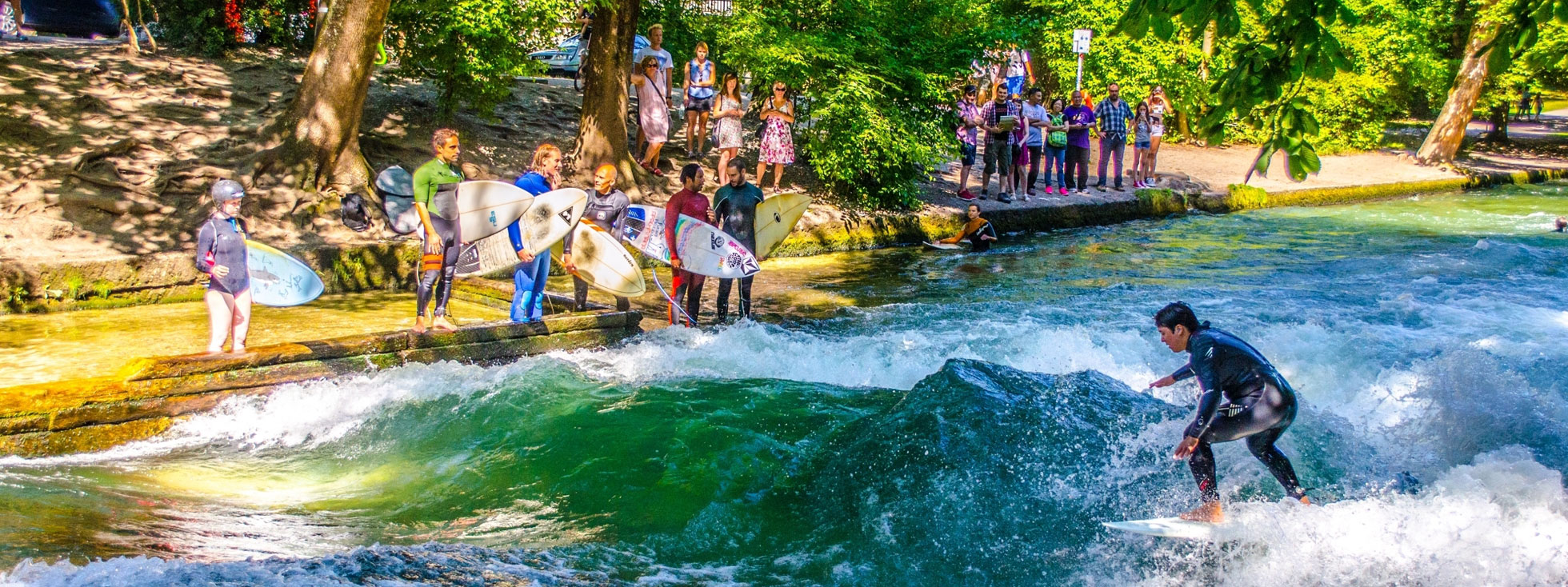 Englischer Garten München Inspirierend Surfen Wellenreiten Eisbach In München Das Offizielle