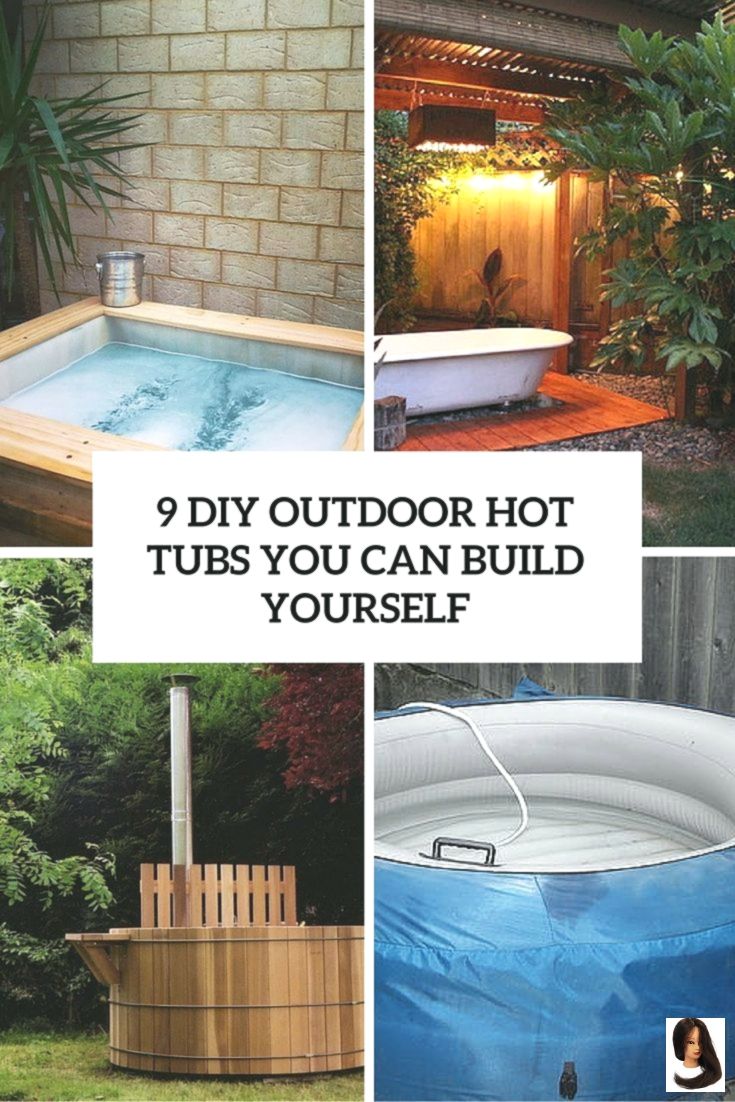 Garten Jacuzzi Schön 9 Diy Outdoor Hot Tubs that You Can Build Yourself Cover