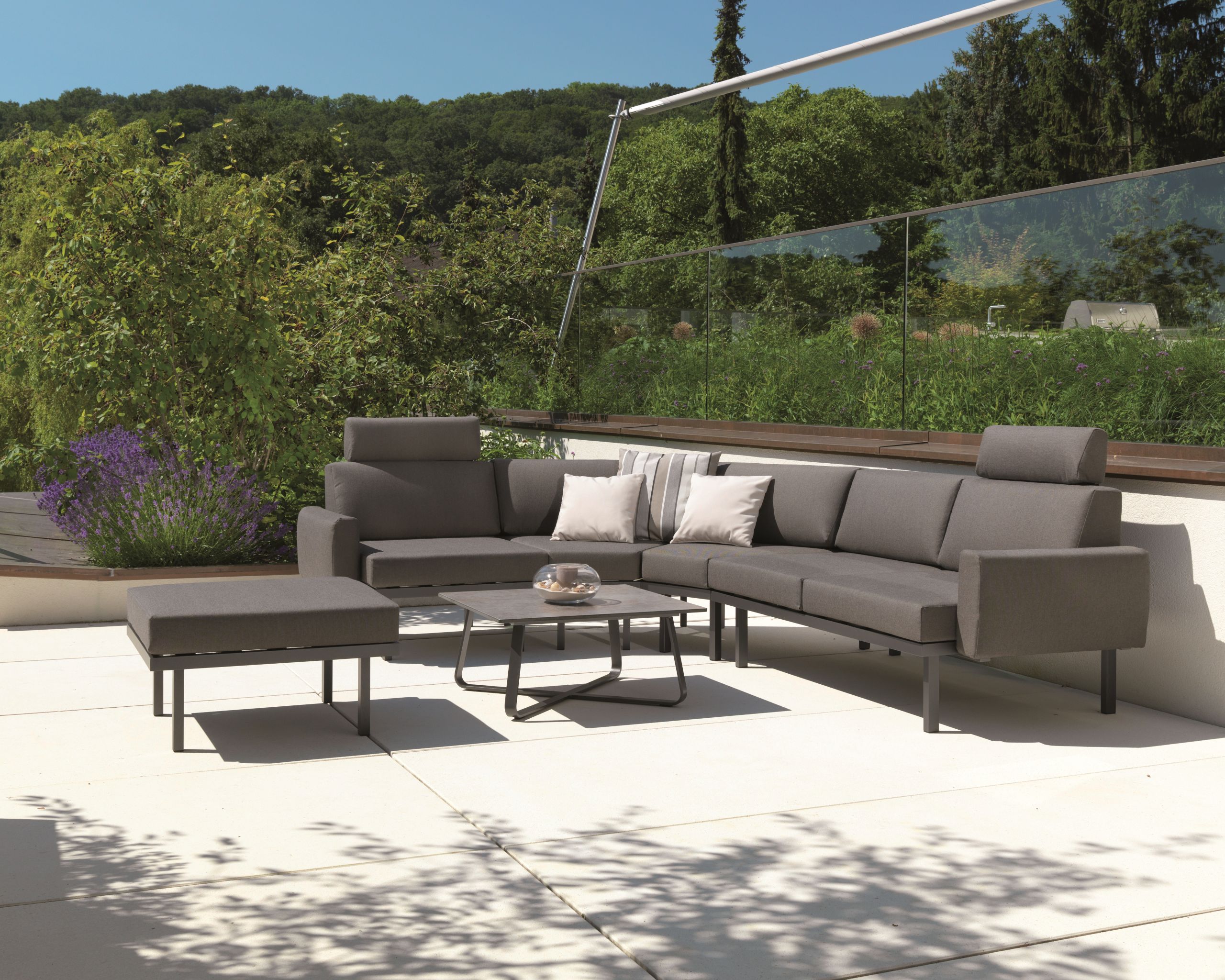 Garten Lounge sofa Elegant Garten Lounge Sylt Set Carbon