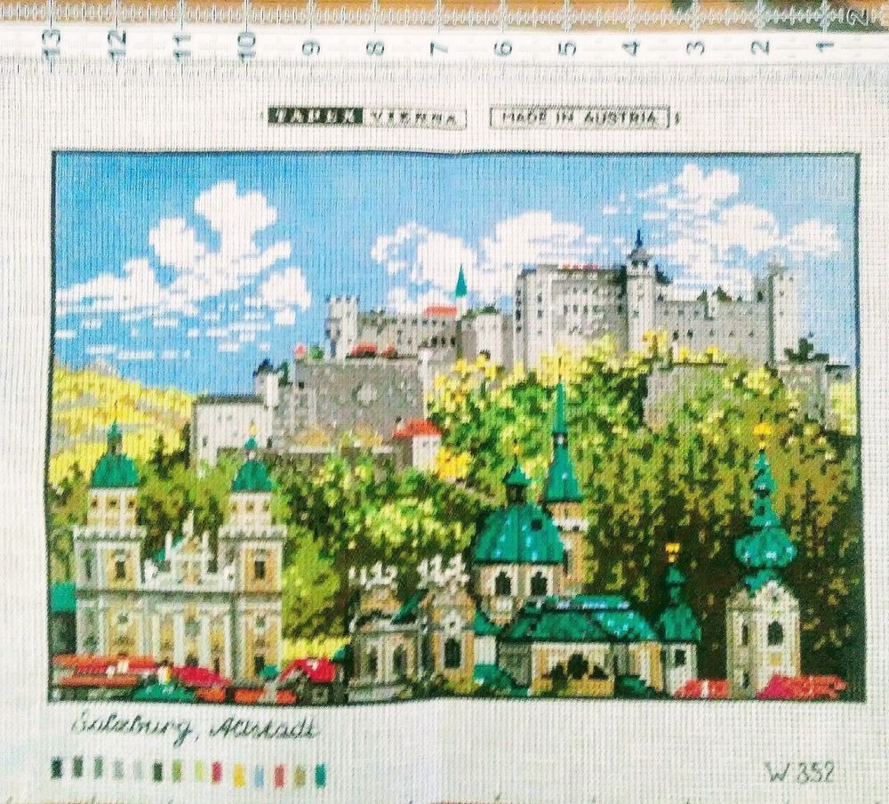 Garten Versailles Schön Tapex Vienna W352 Needlepoint Canvas Salzburg Made In