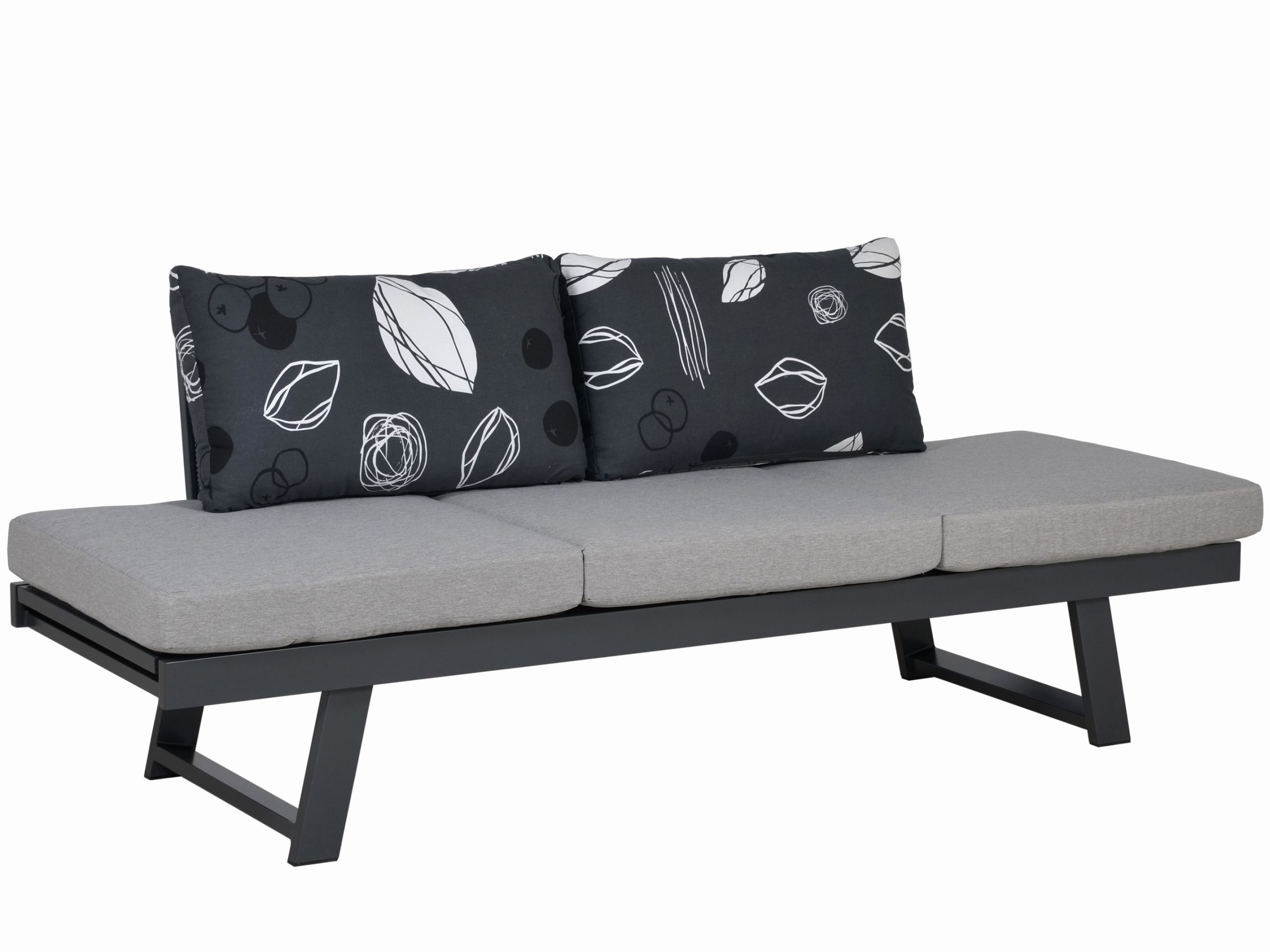 Gartenlounge Polyrattan Genial 3er sofa Outdoor