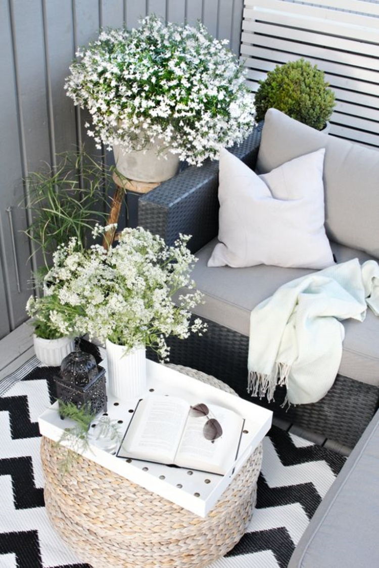 Gartenmöbel Polyrattan Lounge Luxus Reka Bentuk Teres Gambar Membaharui Teras atau Balkoni anda