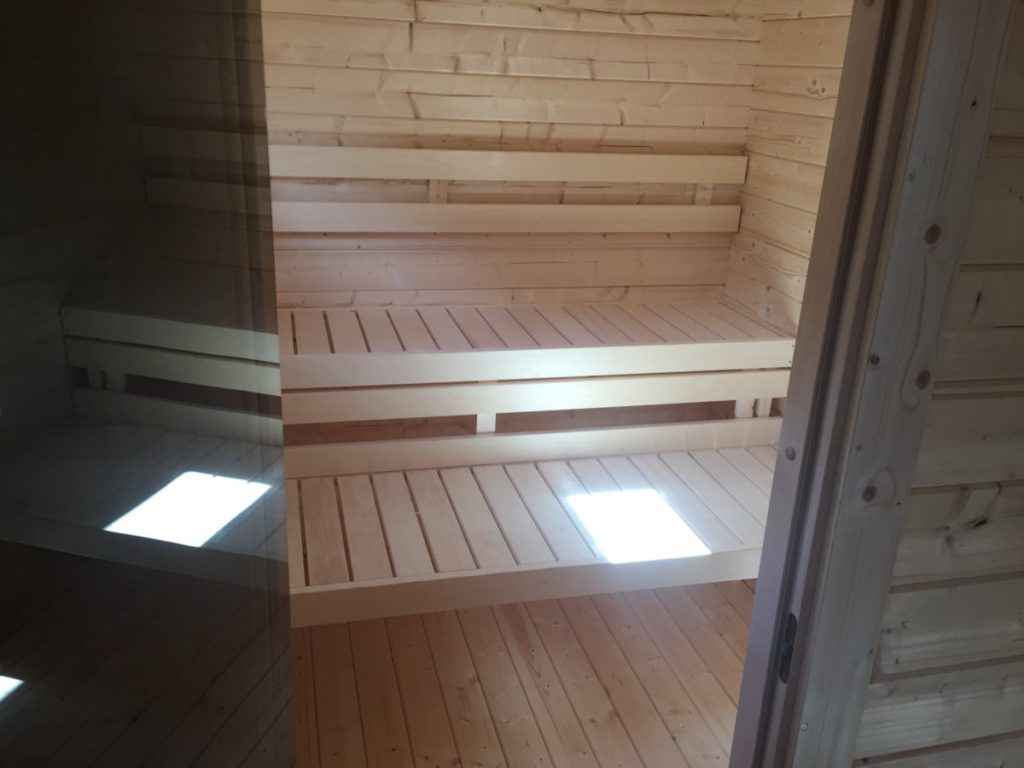 Gartensauna Elegant Hansa Lounge Xxl Mit Sauna 22m² 70mm 8×5
