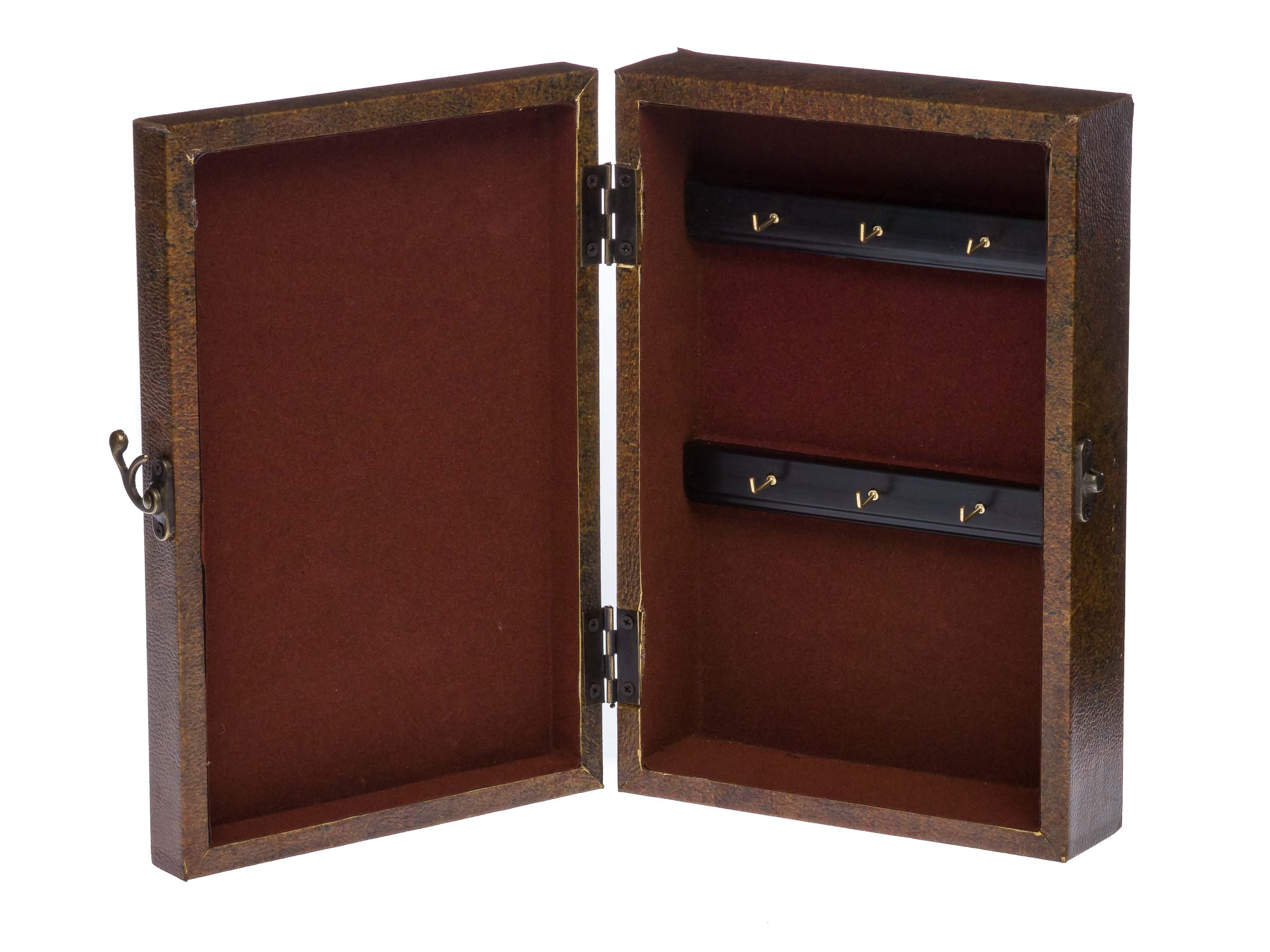 Holz Und Garten Genial Key Cupboard Closing Box Antique Style 6 Hooks Buddha Design
