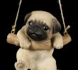 Hund Im Garten Begraben Inspirierend Hanging Dog Figurine Pug Puppy
