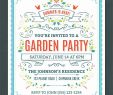 Kindergeburtstag Im Garten Best Of Garden Party Invitation Template