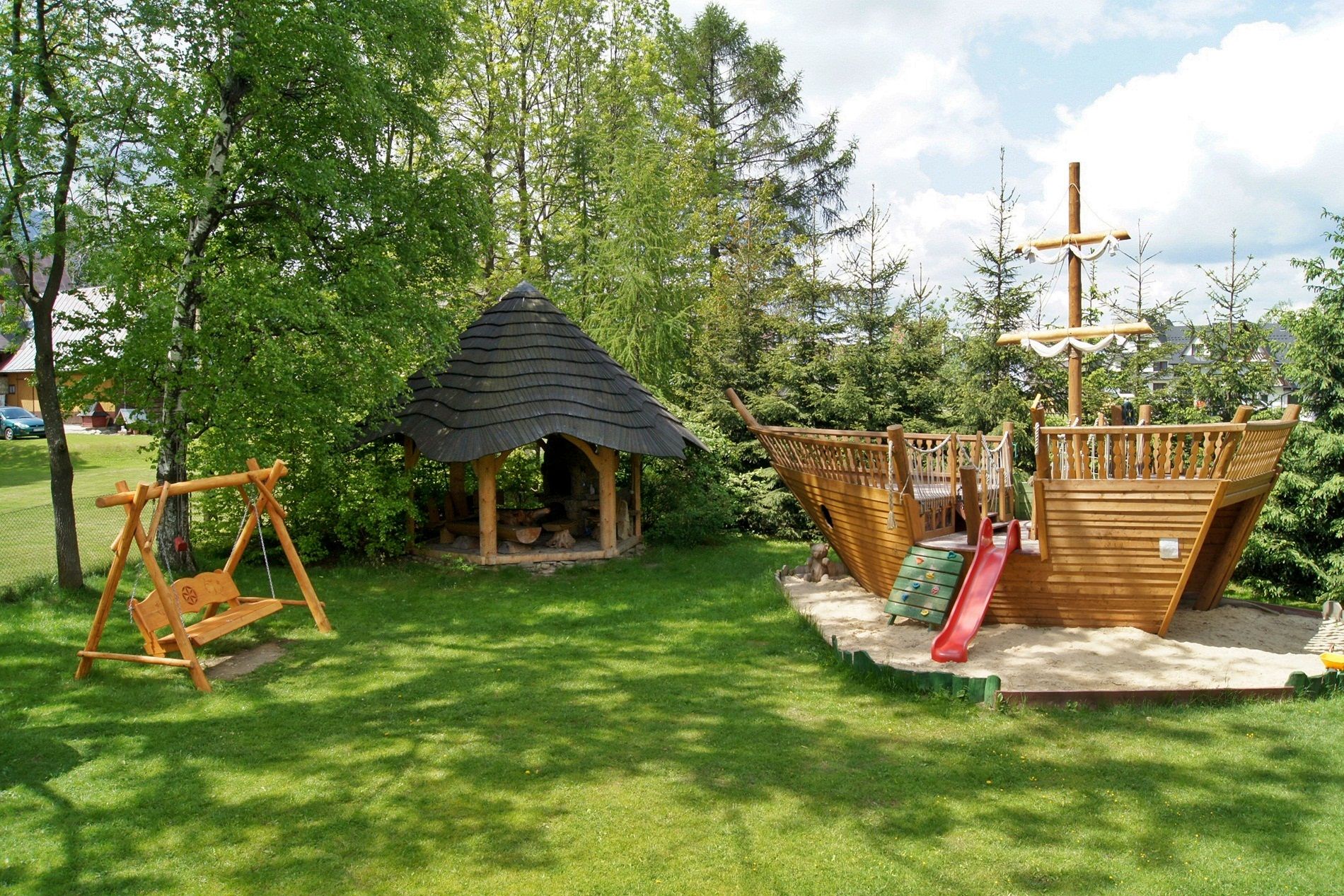 Kinderspielturm Garten Einzigartig Ein Spielschiff Für Den Garten – Heimwerken