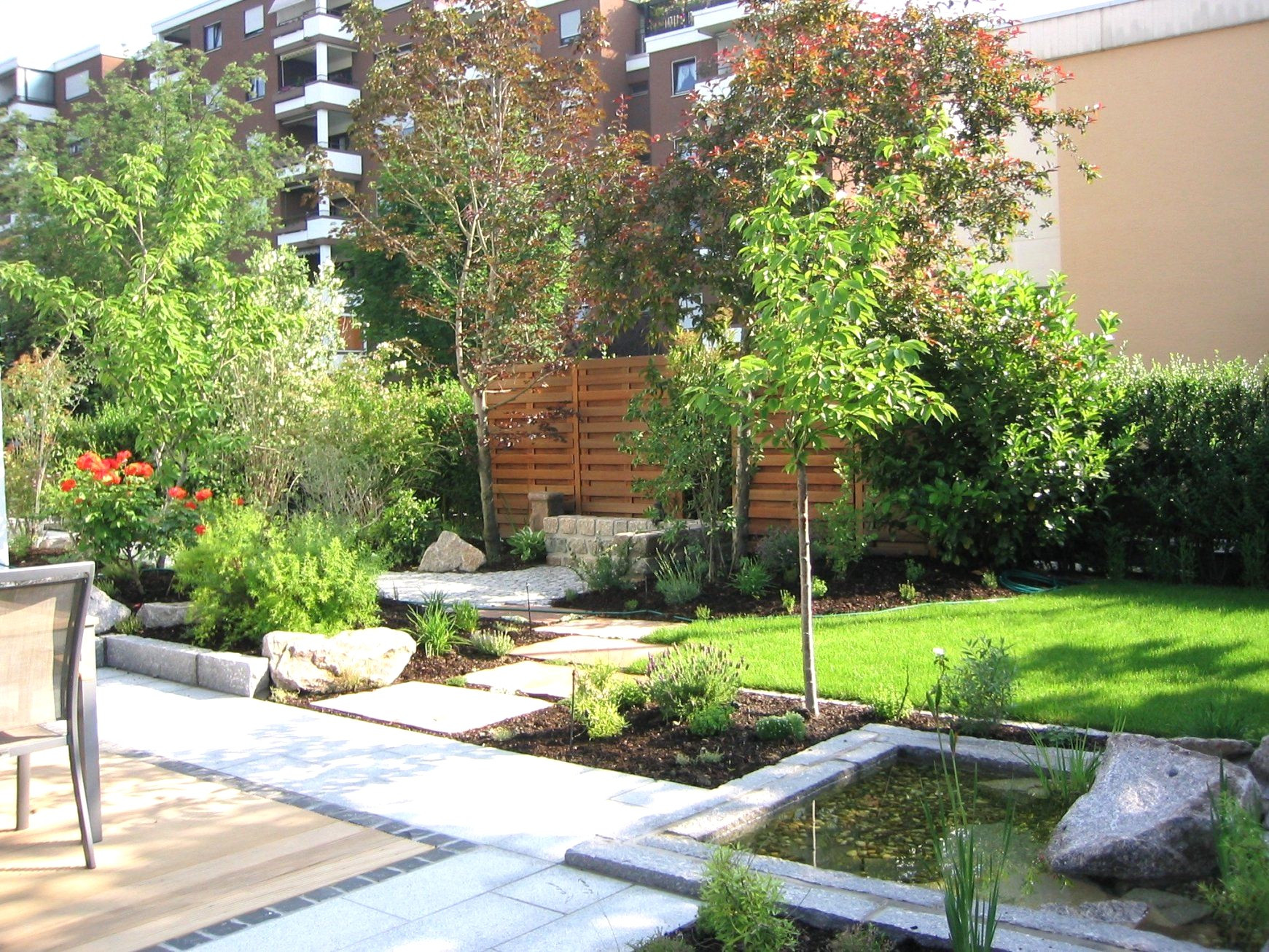 Kleiner Garten Ohne Rasen Inspirierend Reihenhausgarten Modern