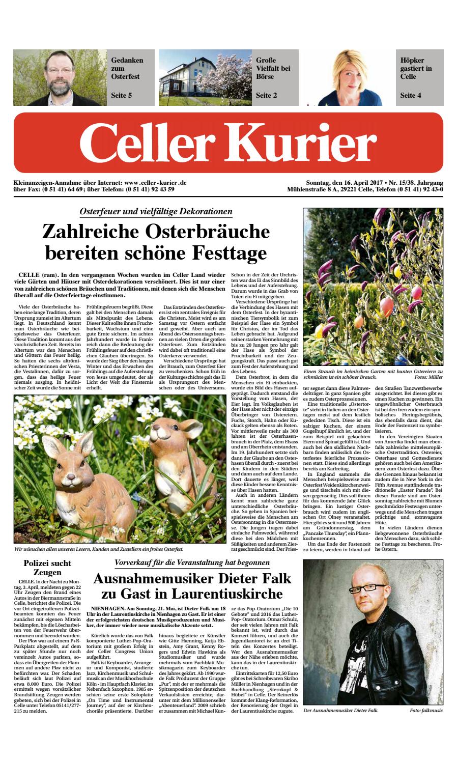 Leisewitz Garten Celle Einzigartig Kw15 Celler Kurier Ausgabe sonntag by Celler Kurier issuu