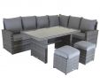 Lounge Essgruppe Elegant Edinburgh 7pc Rope Outdoor Garden sofa Dining Set Grey – Artofit