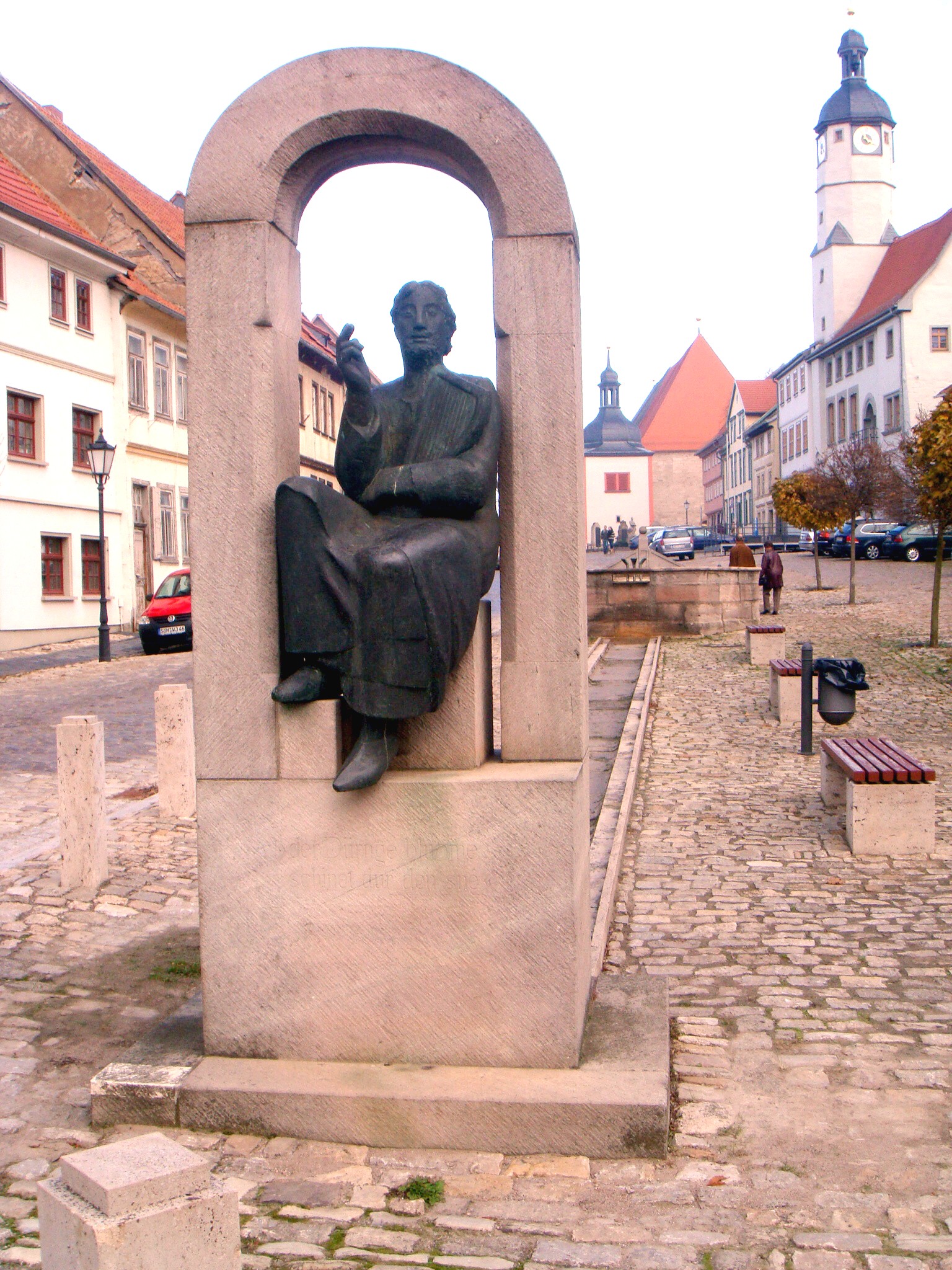 Weißensee Walther von der Vogelweide Denkmal JPG