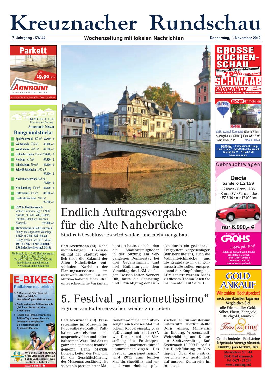 Neulich Im Garten Luxus Ausgabe Kw 44 2012 by Kreuznacher Rundschau issuu