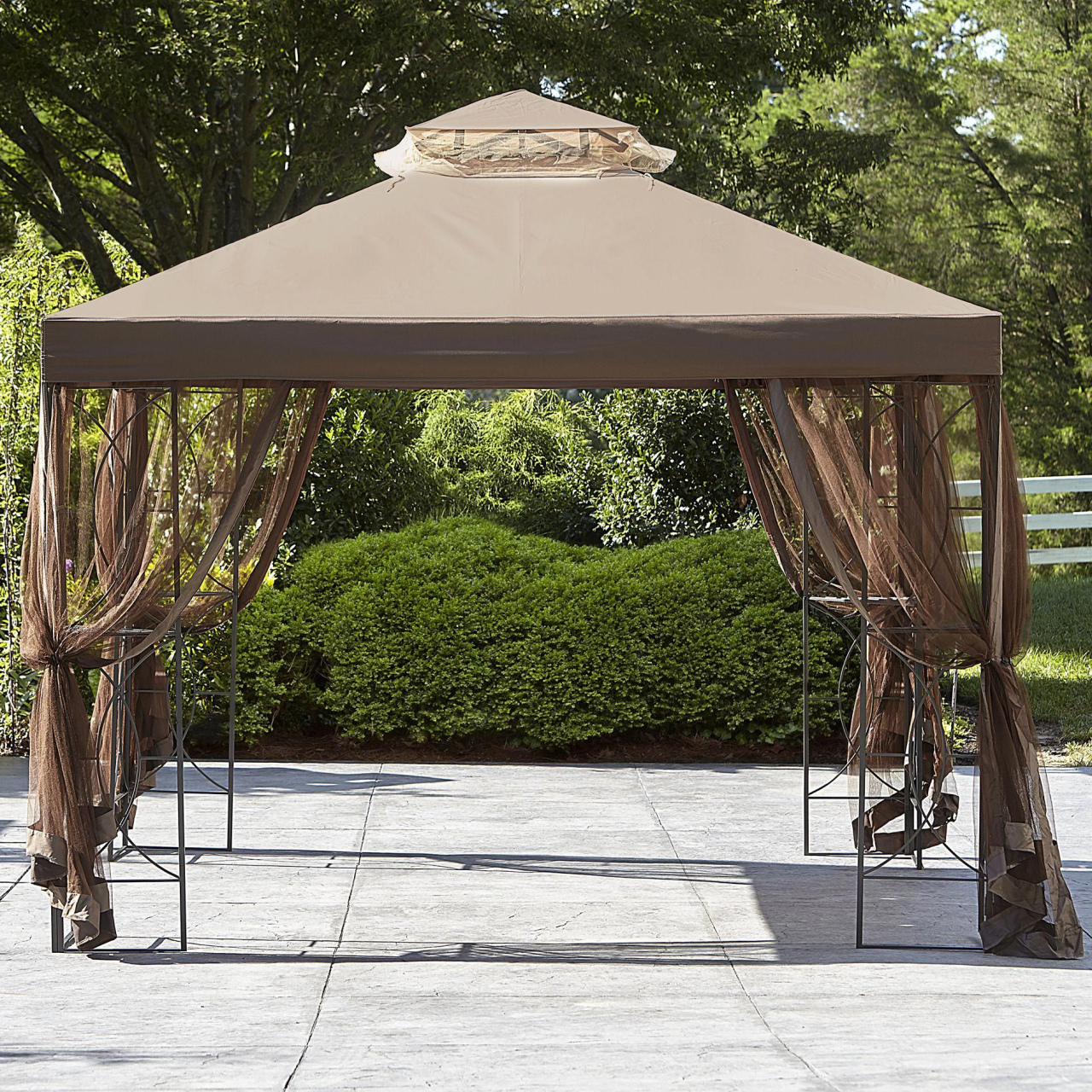 Pavilion Garten Elegant Gazebo Roof Replacement Ideas — Procura Home Blog