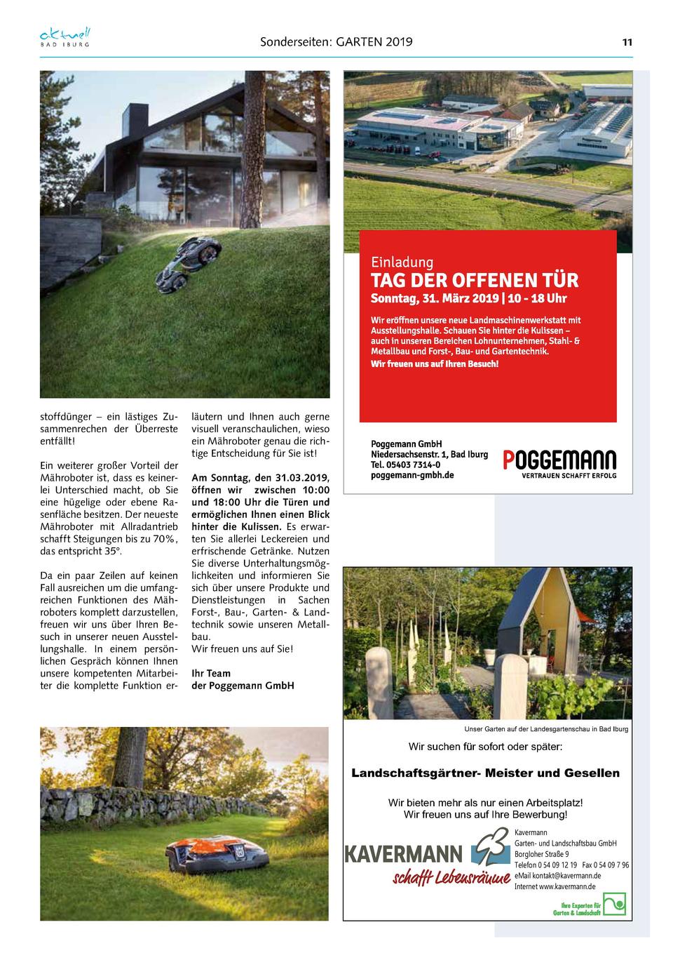 Pavillion Garten Schön Bad Iburg Aktuell 03 2019 Simplebooklet