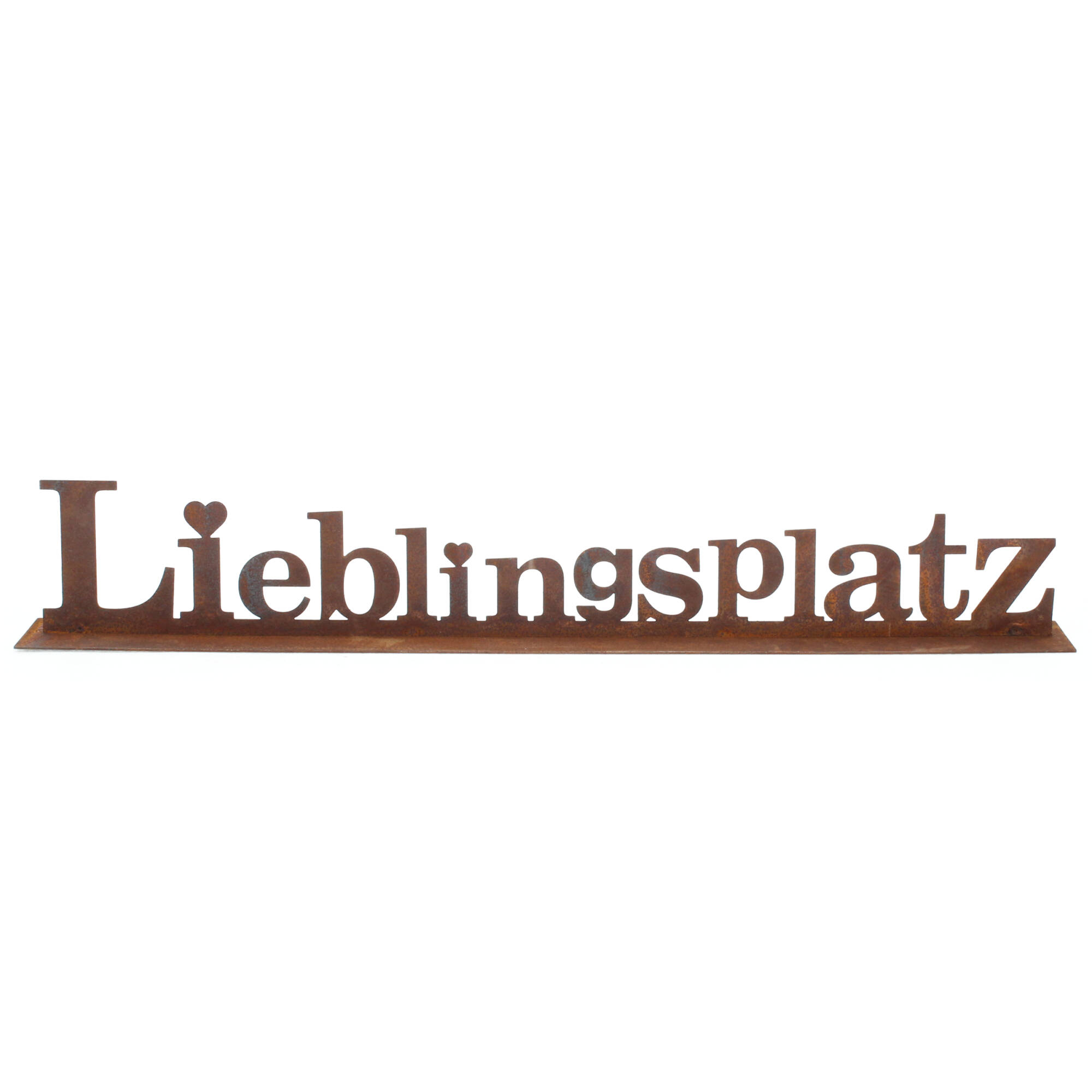 Pinterest Gartendeko Inspirierend Lünemann Edelrost Schriftzug Lieblingsplatz