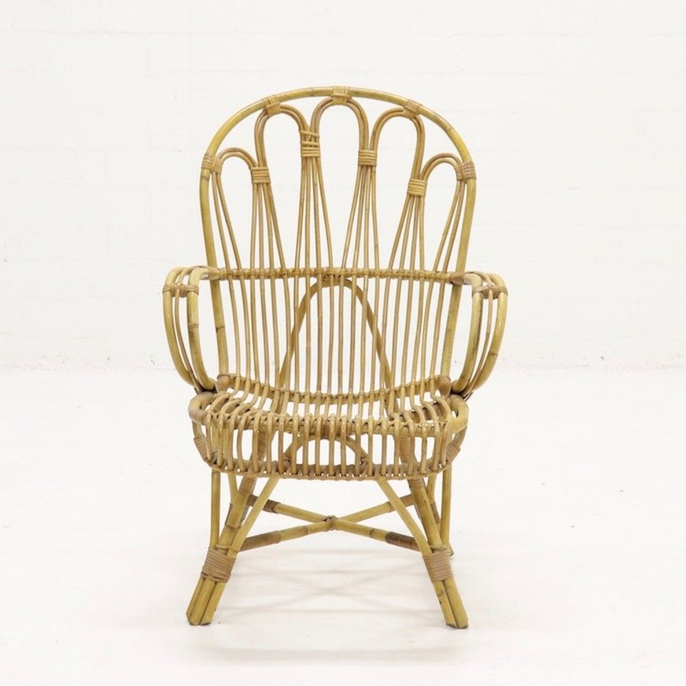 Polyrattan Lounge Genial for Sale Mid Century Rohé Rattan Lounge Chair 1960 S