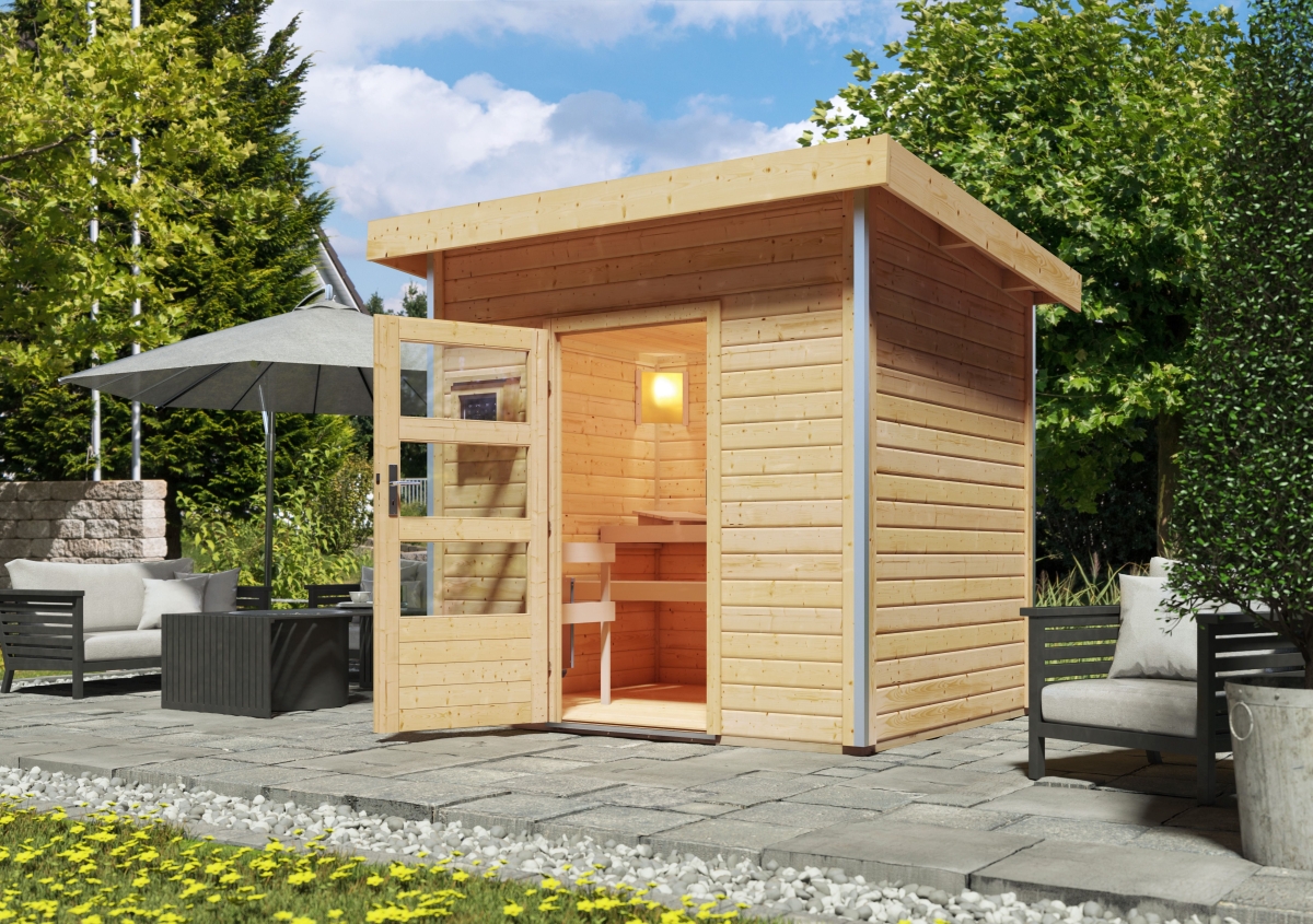 Karibu Holztechnik Sauna 00