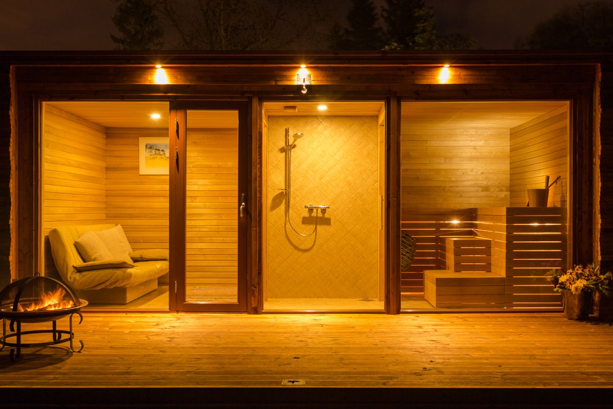 Saunahaus Garten Elegant Different Angle Of Same Container Sauna